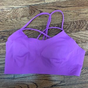 Pinkish purple aerie sports bra